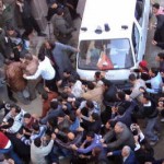 Imagen del 7 de enero de 2010. Por los disparos de un hombre armado contra un grupo de fieles que habían participado en las celebraciones de la Navidad copta